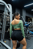 SQUARE CROP TOP